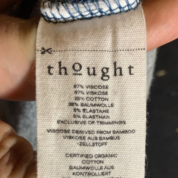 Sustainable Organic Cotton Women's Dress size 16 Lined Soft Warm Thick Quality - Picture 8 of 9